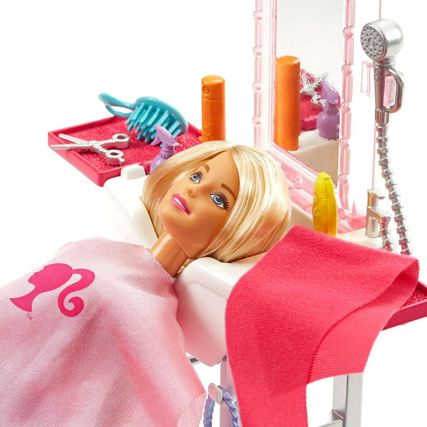 Blonde toy. Игровой набор Mattel Barbie "салон красоты". Куклы Барби салон красоты. Кукла Барби набор салон красоты.