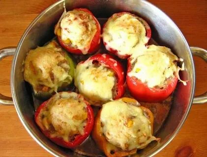 Рецепт фаршированных мини перцев сыром
