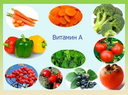 Овощи с витамином б