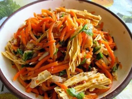 Спаржевая по корейски