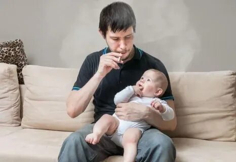 Дети и родители курят