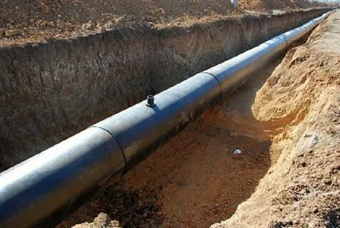 Строительство магистрального водовода