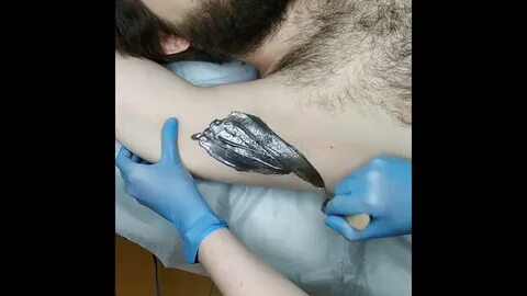 Подмышки воском самой себе