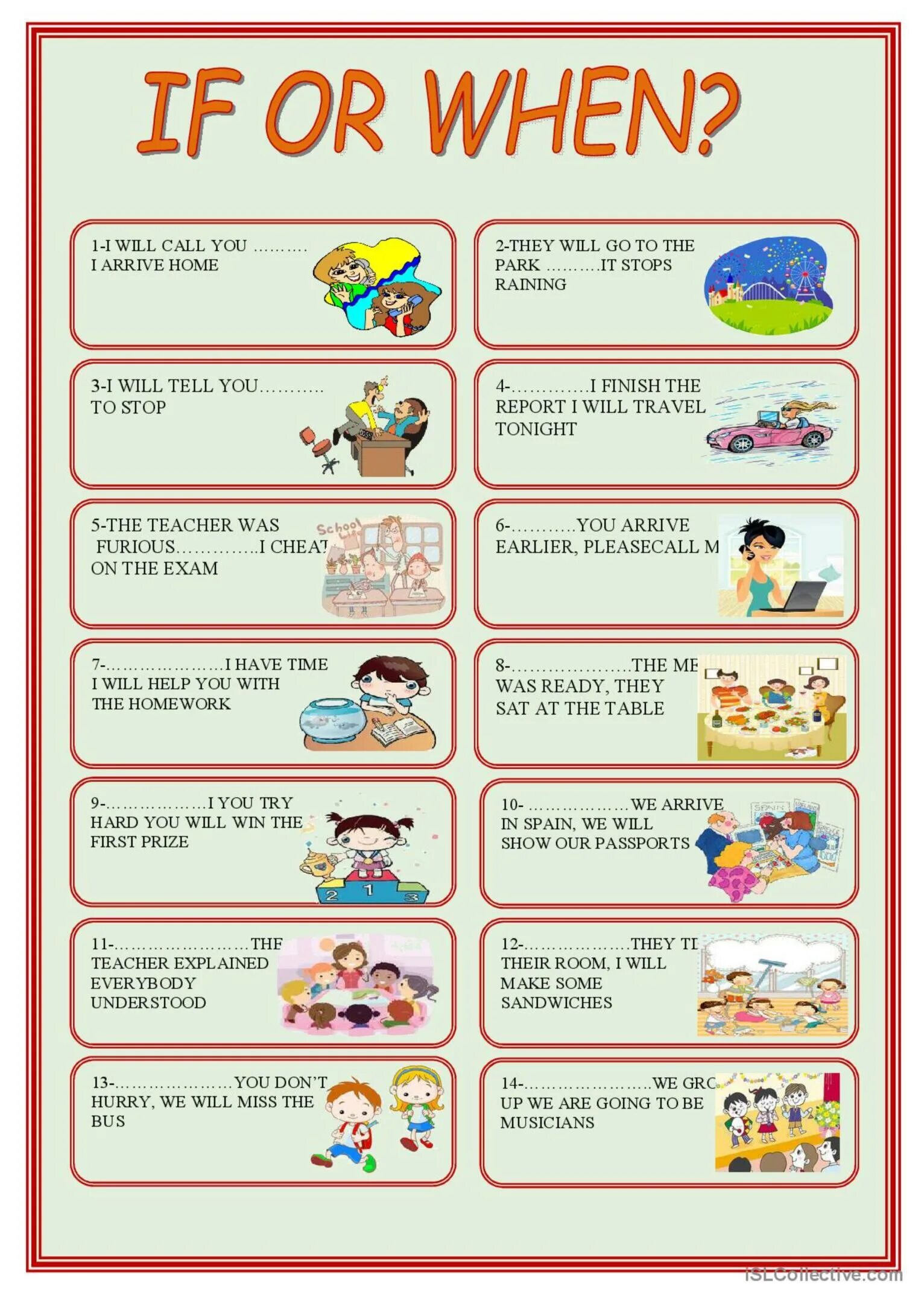 Conditionals 0 exercises pdf. Conditionals в английском worksheets. if when worksheets. if when clauses worksheets. conditional 2 упражнения для 9 worksheets.