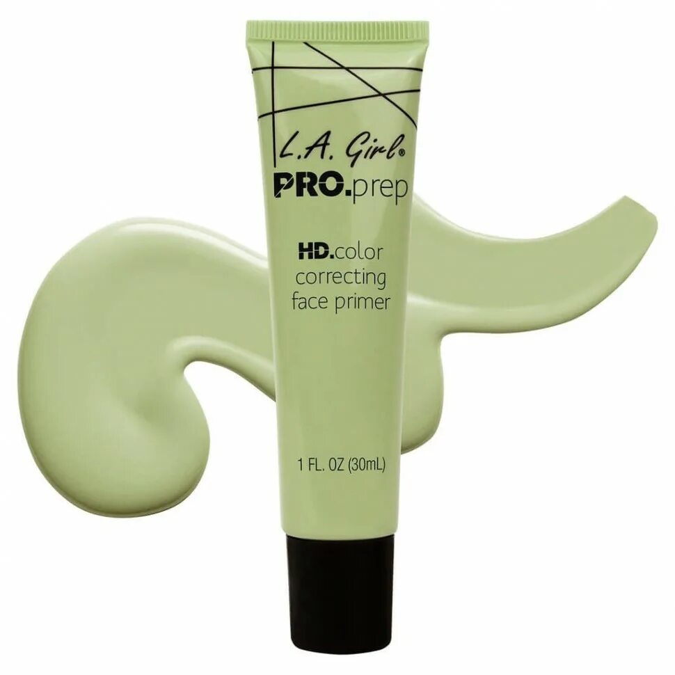 La girl face primer Green. Основа под макияж. Праймер основа для лица что это такое.