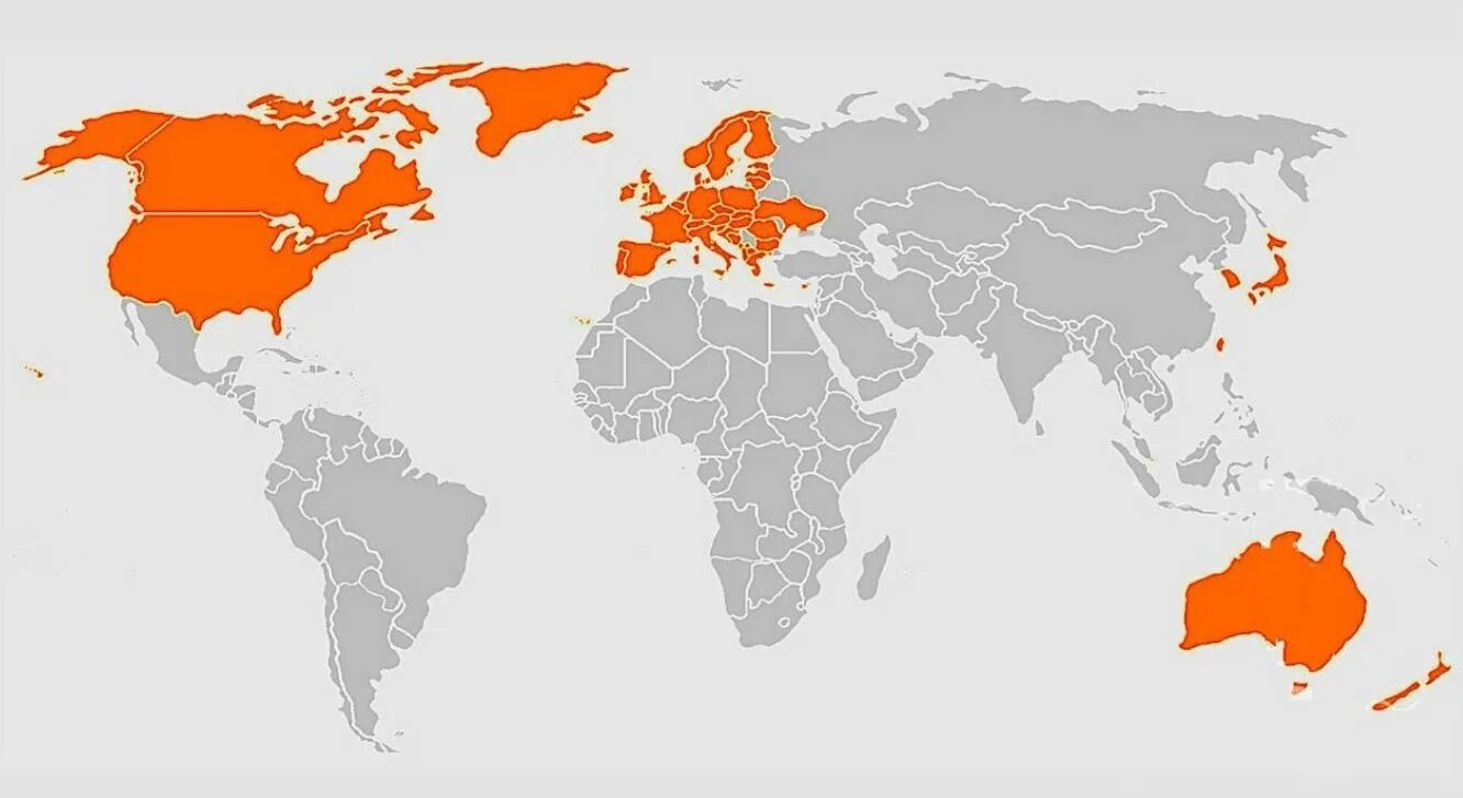 Список не дружествиных стран. Страны против России. Список недружественных государств на карте. Ввели санкции против мир