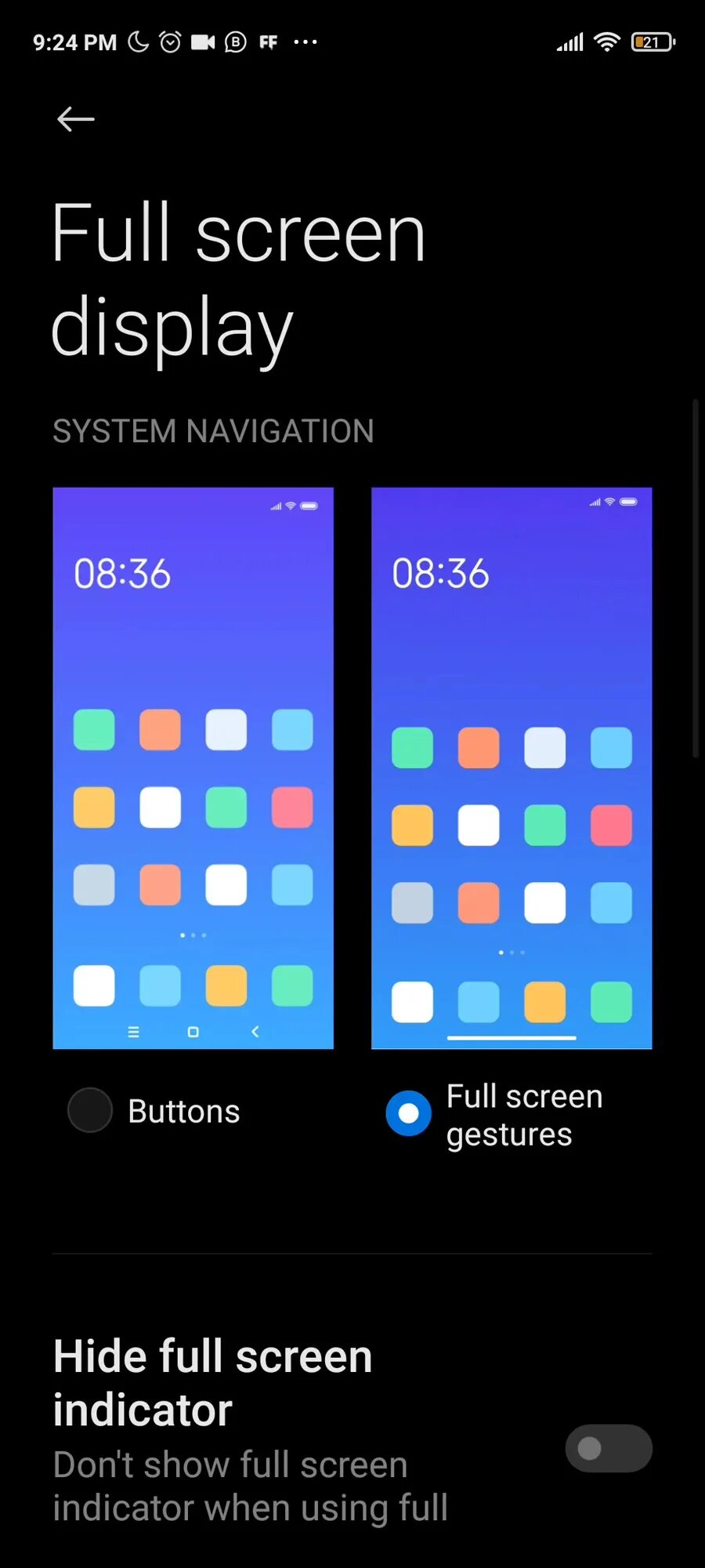 как поменять местами экраны на xiaomi