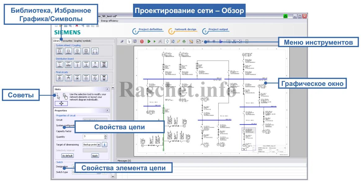 Калькулятор сети. Simaris Project. Simaris схема простая. Simaris Design. График Абрамова расчеты сетей.