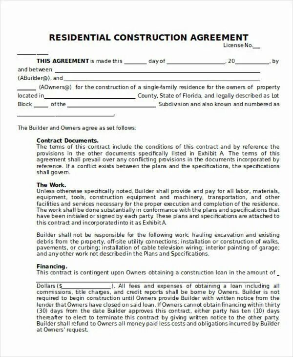 Contract specific. Contract for construction. supplementary agreement. additional agreement to the contract sample. service contract.