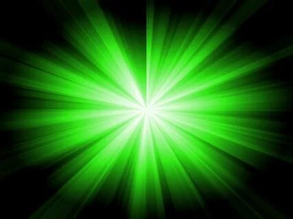 Flashing green