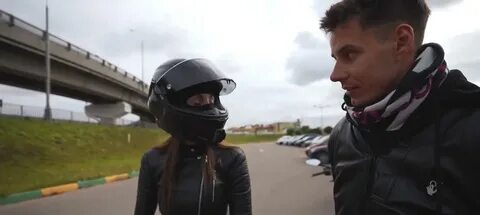 Видео с аварией мототаня