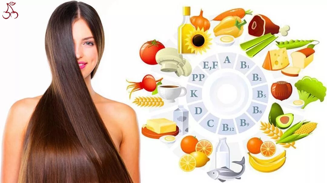 Питание для блеска волос. Витамины для волос. Продукты полезные для волос. Питание волос. Волос в еде.