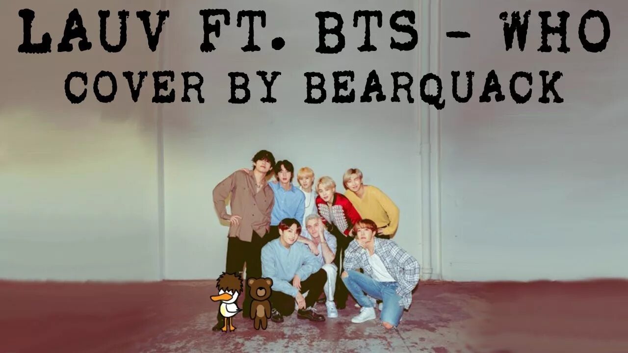 Who БТС. БТС who Luv. Who BTS обложка.