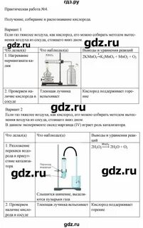 Химия 8 практическая работа 2024