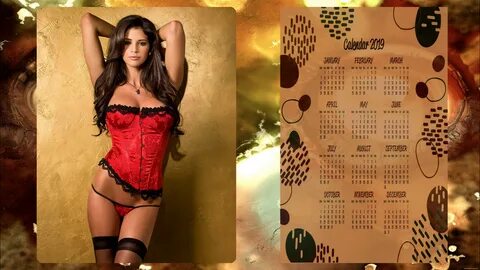 календари, девушки, взгляд, женщина.