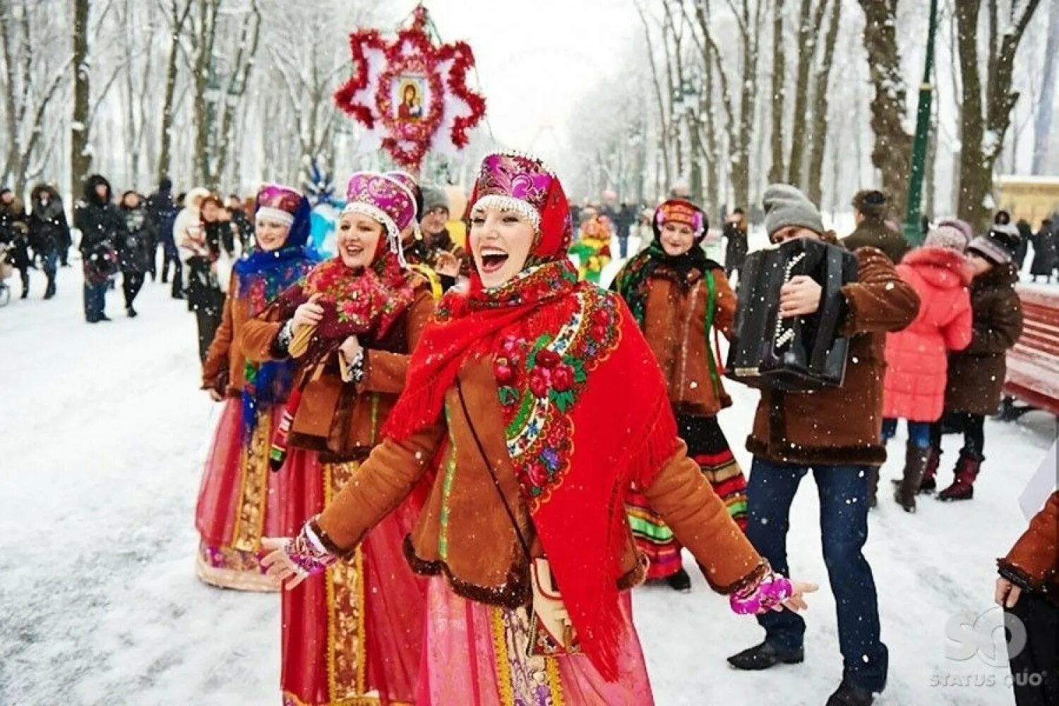 Встречаем зиму праздником