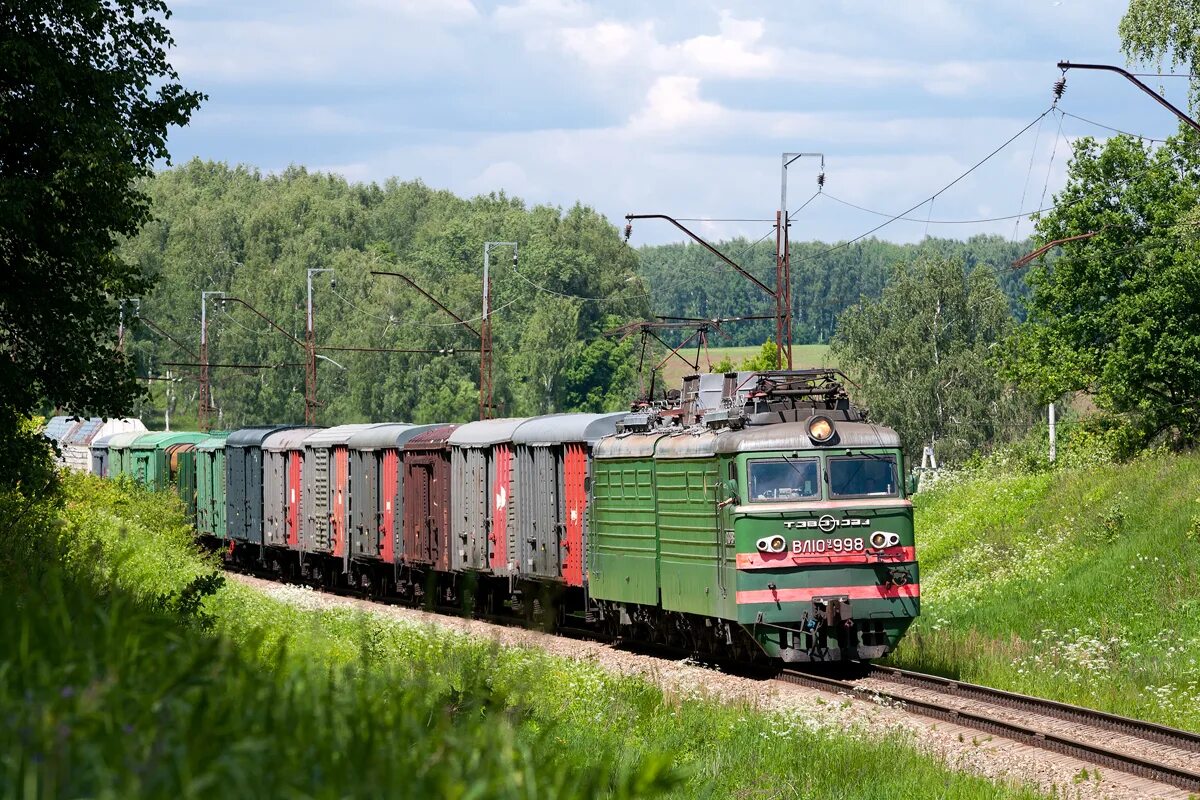 Барыбино варшавская электрички. Перегон белые столбы Барыбино. Вл10к-998. Вл10 электровоз. Вл10.