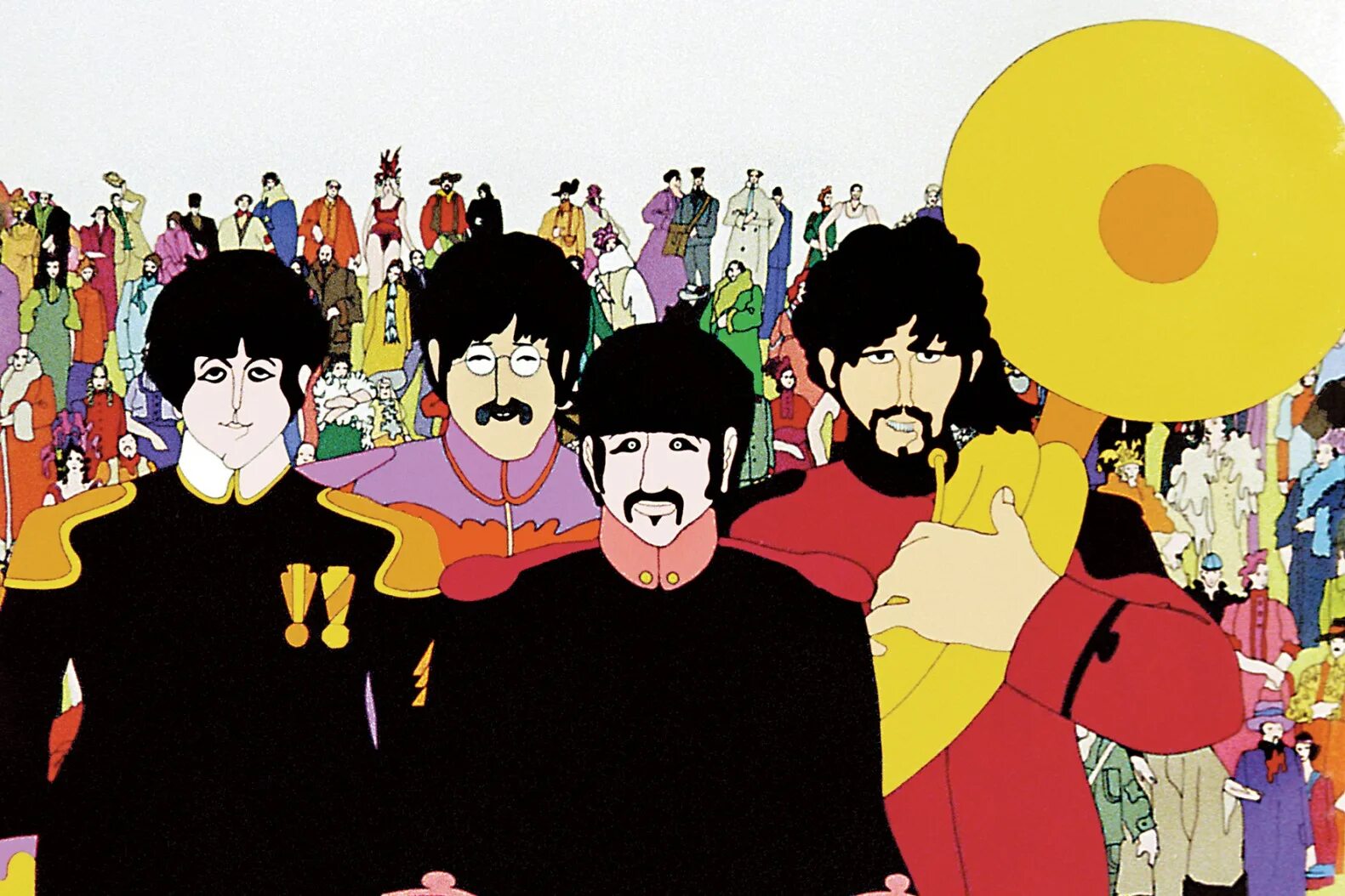 Желтая в песне битлз. Битлз: желтая подводная лодка. The Beatles: желтая подводная лодка (1968).
