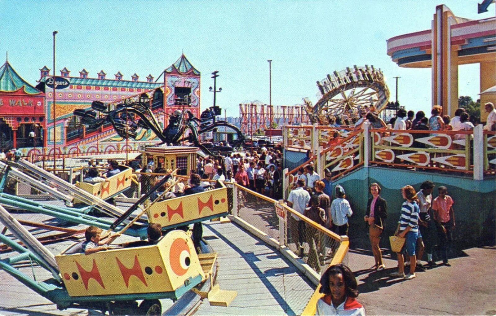 Парк аттракционов 80-е годы. Парк аттракционов Америка 1900. Palisades Amusement Park. Парк в Америке 80е.