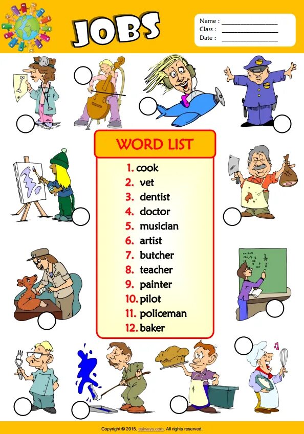 Wordwall english beginner. Профессии Worksheets. Профессии на английском Worksheets. Профессии на английском для детей. Jobs английский для детей.