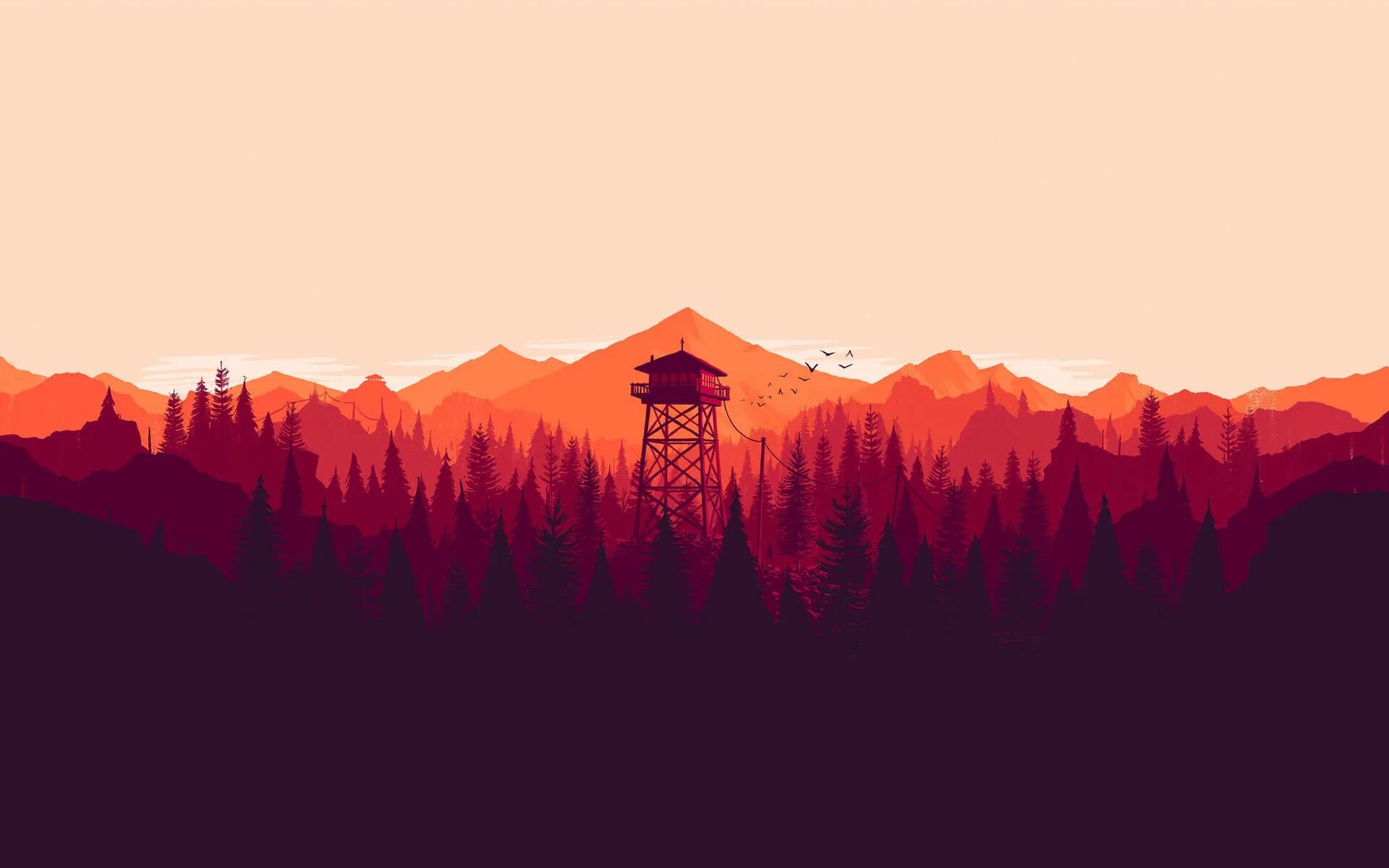 Flat 4 friends. Firewatch Юджин. Firewatch лес река горы. Firewatch игра.