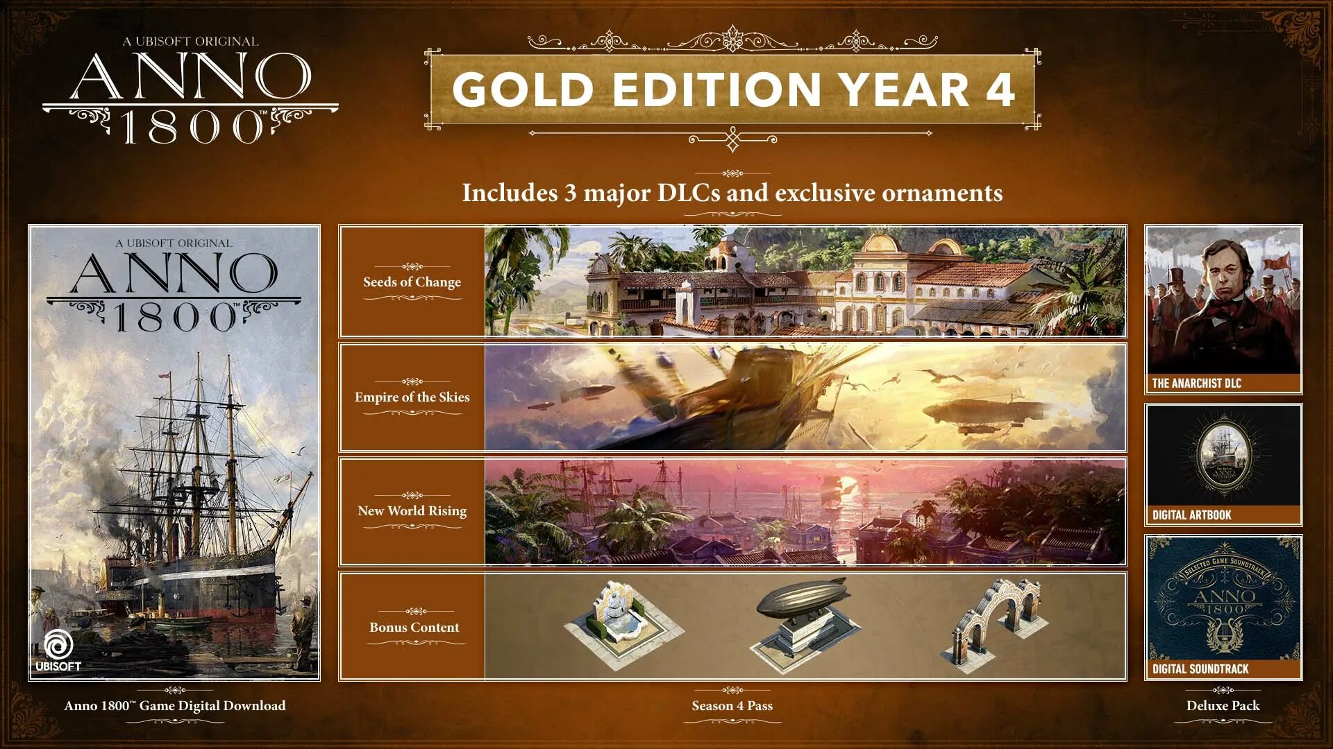 Anno 1800 Gold Edition. Anno 1800 золото. Anno 1800 Deluxe Edition.