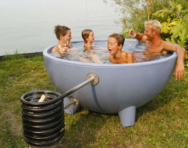 Чаша для купания. Голландская ванна ванна Dutchtub. Термокупель Dutchtub. Термокупель из стеклопластика Dutchtub d160 см с печкой.