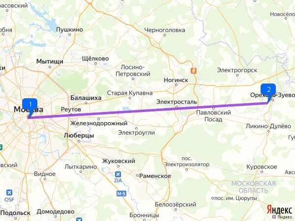 Орехово зуево моска
