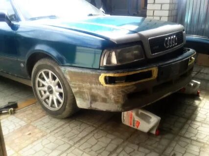 Бампер ауди 80 б3