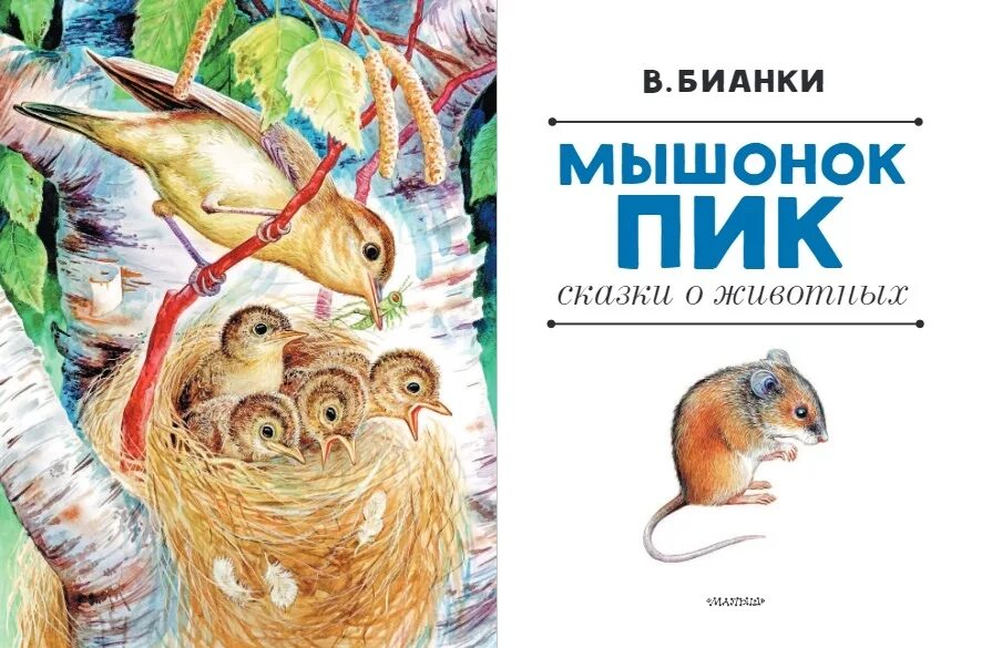 Мышонок пик текст полностью. Бианки мышонок пик книга. Рассказ Виталия Бианки мышонок пик.