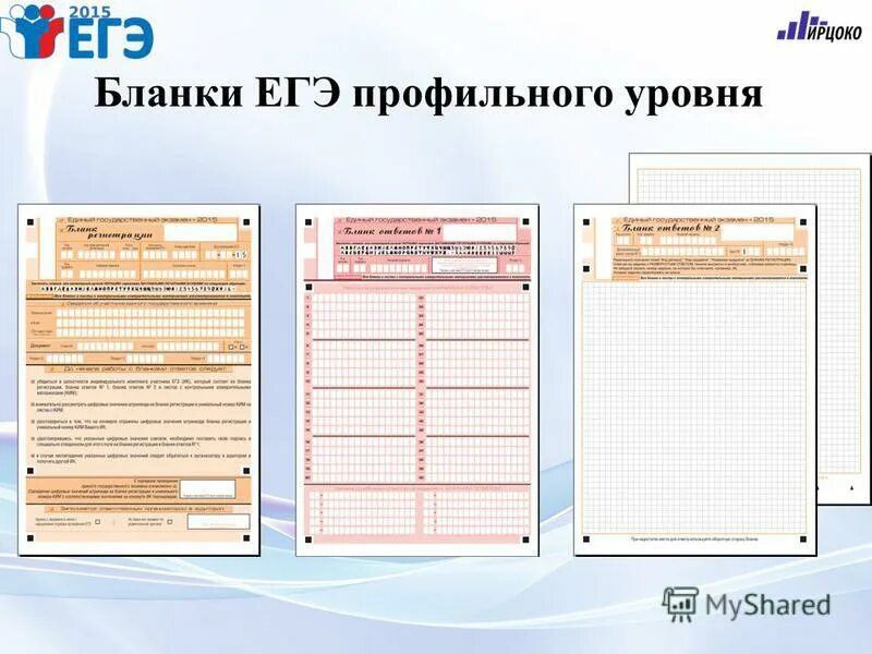 Бланки егэ русский 2024 год