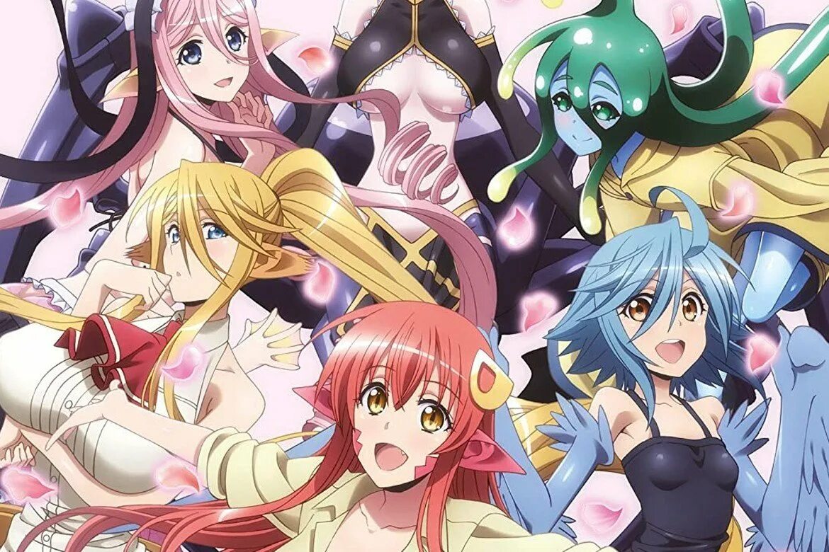 Повседневная жизнь с девушкой монстром без. Monster musume гарем. повседневная жизнь с девушкой-монстром 13 серия. мусуме персонажы. повседневная жизнь с девушкой-монстром ova.