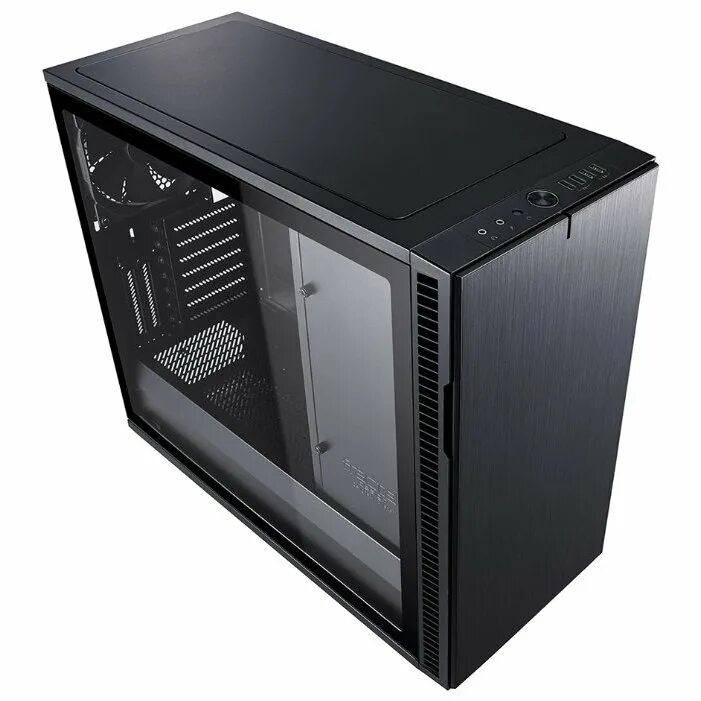 Fractal design r6. Fractal design define r6 blackout tg black. fractal design fd-ca-def-r6-bk. корпус fractal design r6 black. компьютерный корпус fractal design define r6 blackout edition black.