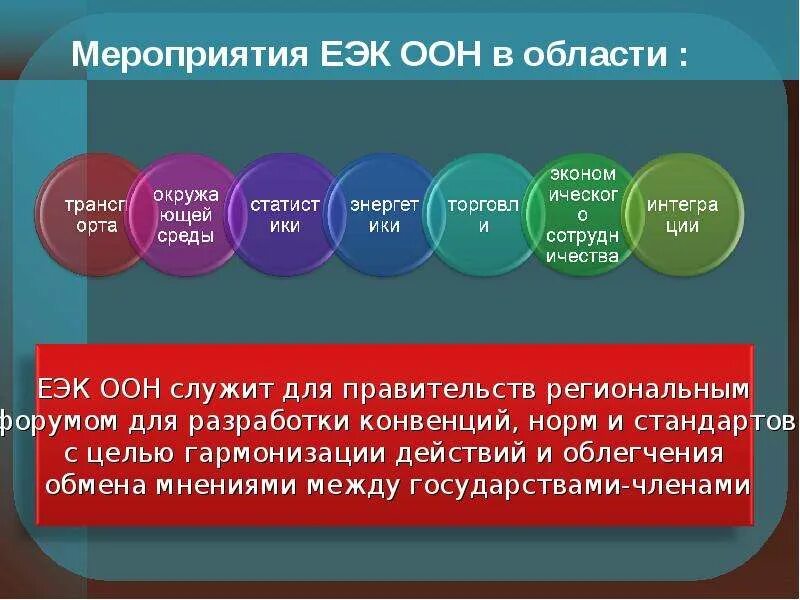 Европейская экономическая комиссия ООН. Европейская экономическая комиссия ООН (ЕЭК ООН). ЕЭК ООН структура. ЕЭК ООН организационная структура.