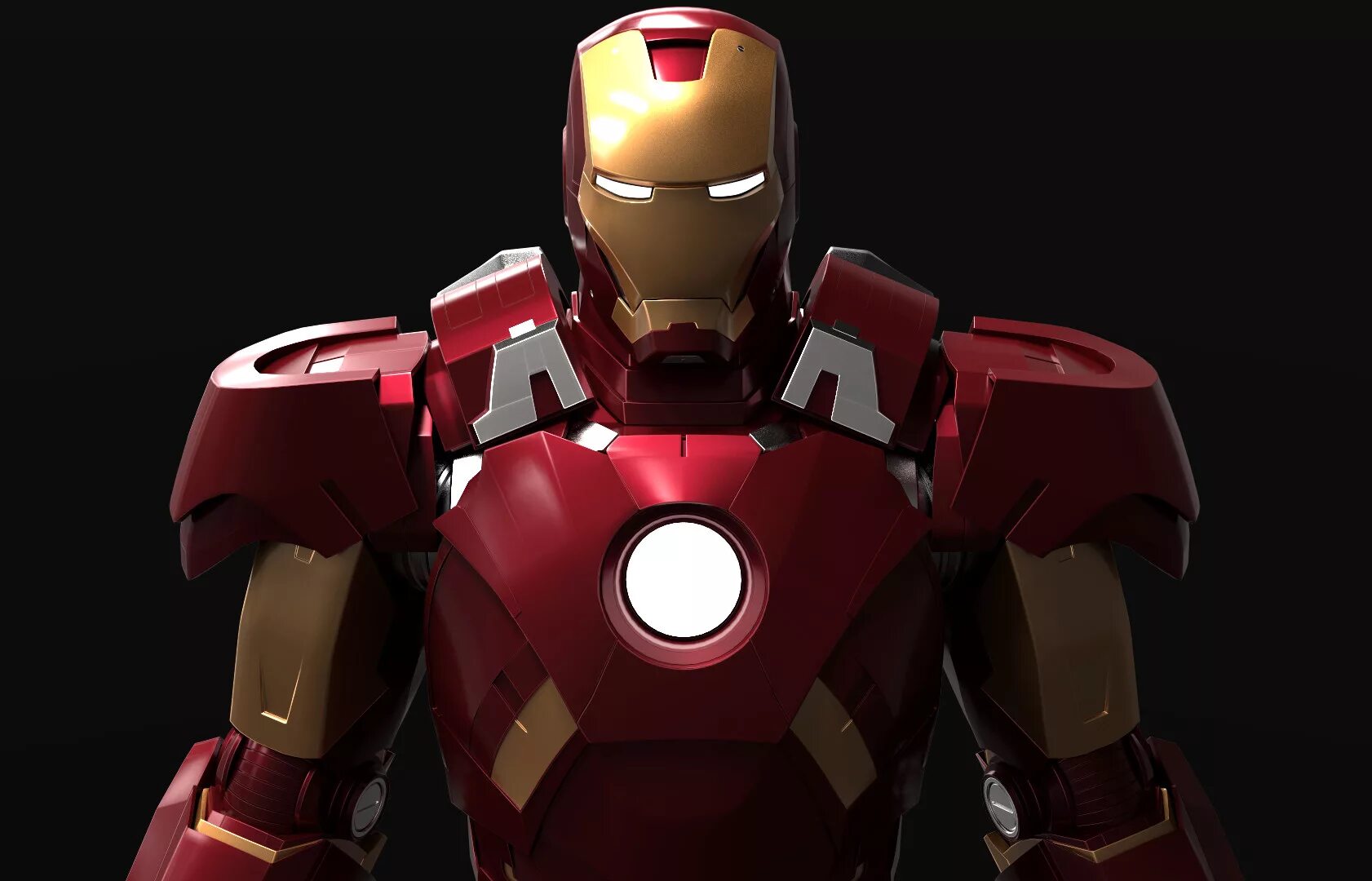 Iron mark. Iron man Mark 7.