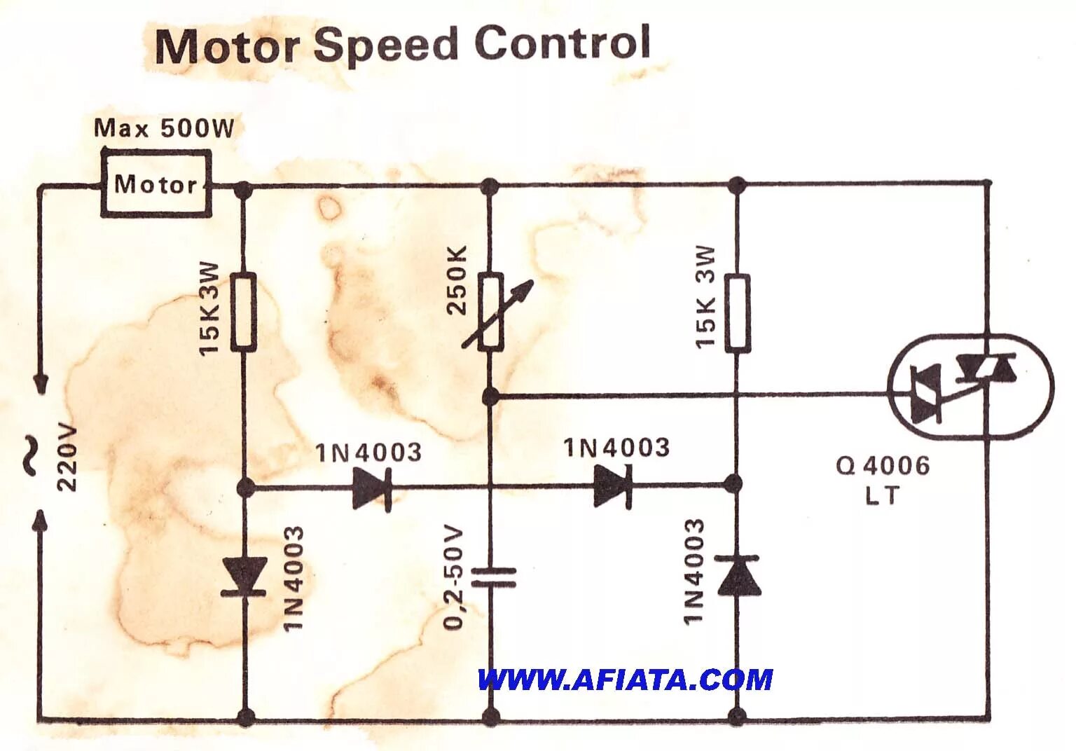 Motor circuit. Ac electric motor speed control circuit. ac motor speed controller snubber. electronic speed controller schematic.