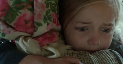 My little sister cry last night