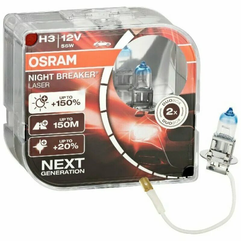 Лампа h3 12v 55w Night Breaker Laser +150%. Osram Night Breaker Laser h3. Osram h3 Night Breaker Laser (+150%) 64151nl. Лампа h1 12v 55w p14.5s Night Breaker Laser +150% больше света 1 шт..