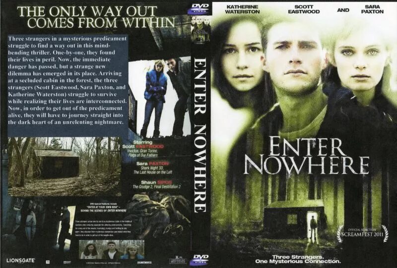 Enter Nowhere (2011). Вход в никуда (2011). Саундтреки к фильму сердце