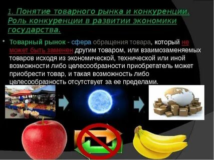 Развития товарных рынков