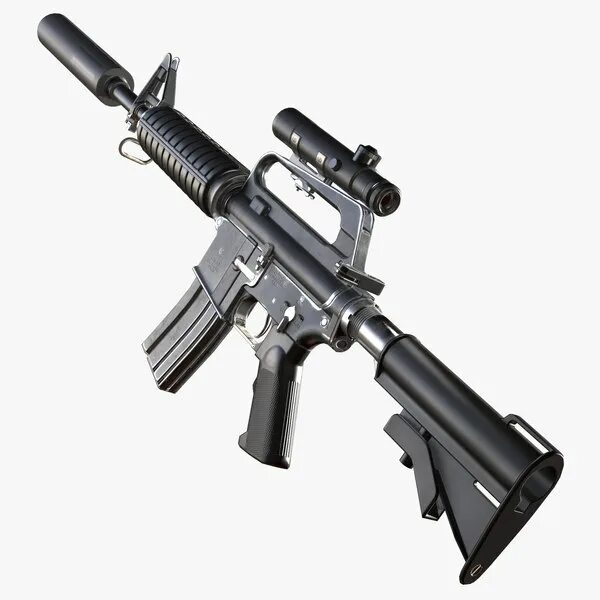 Colt ar 15. Colt 733. 3d модель ar-15. colt ar15 sd.