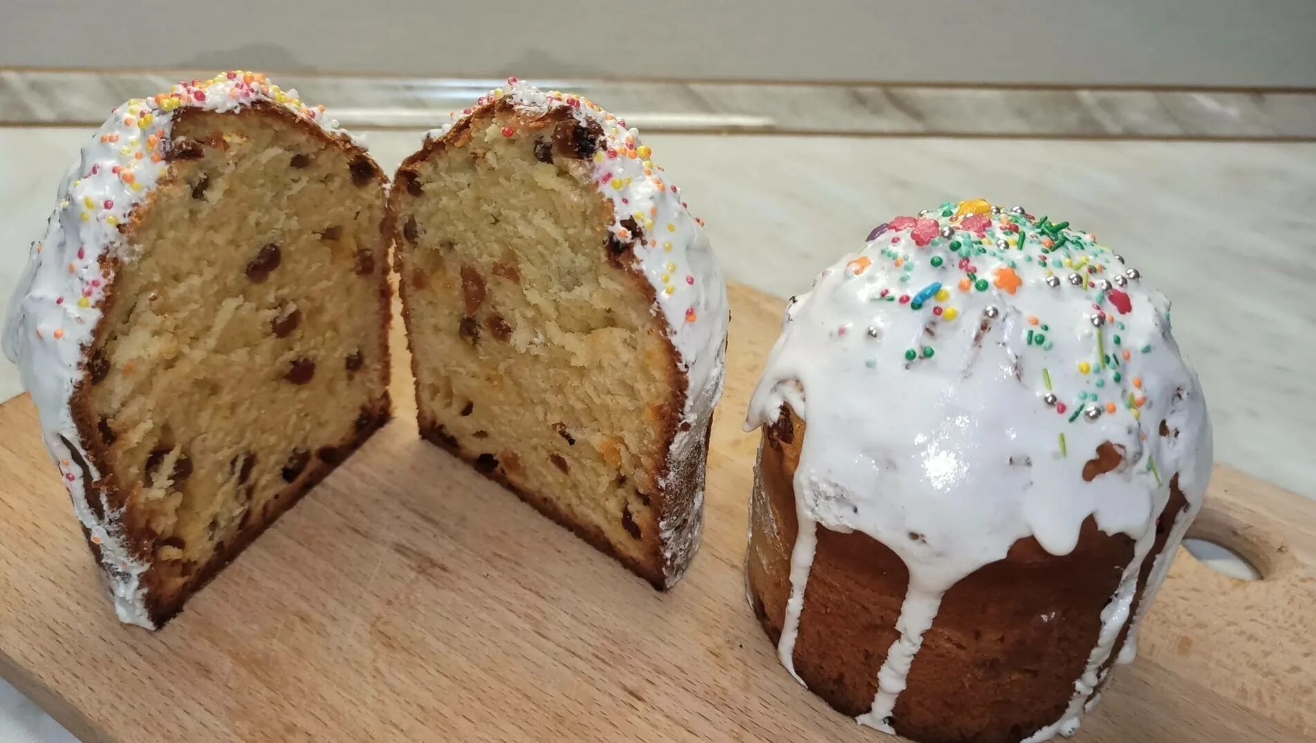 Рецепт бездрожжевого кулича пасхального в духовке