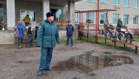 Тренировка по эвакуации персонала