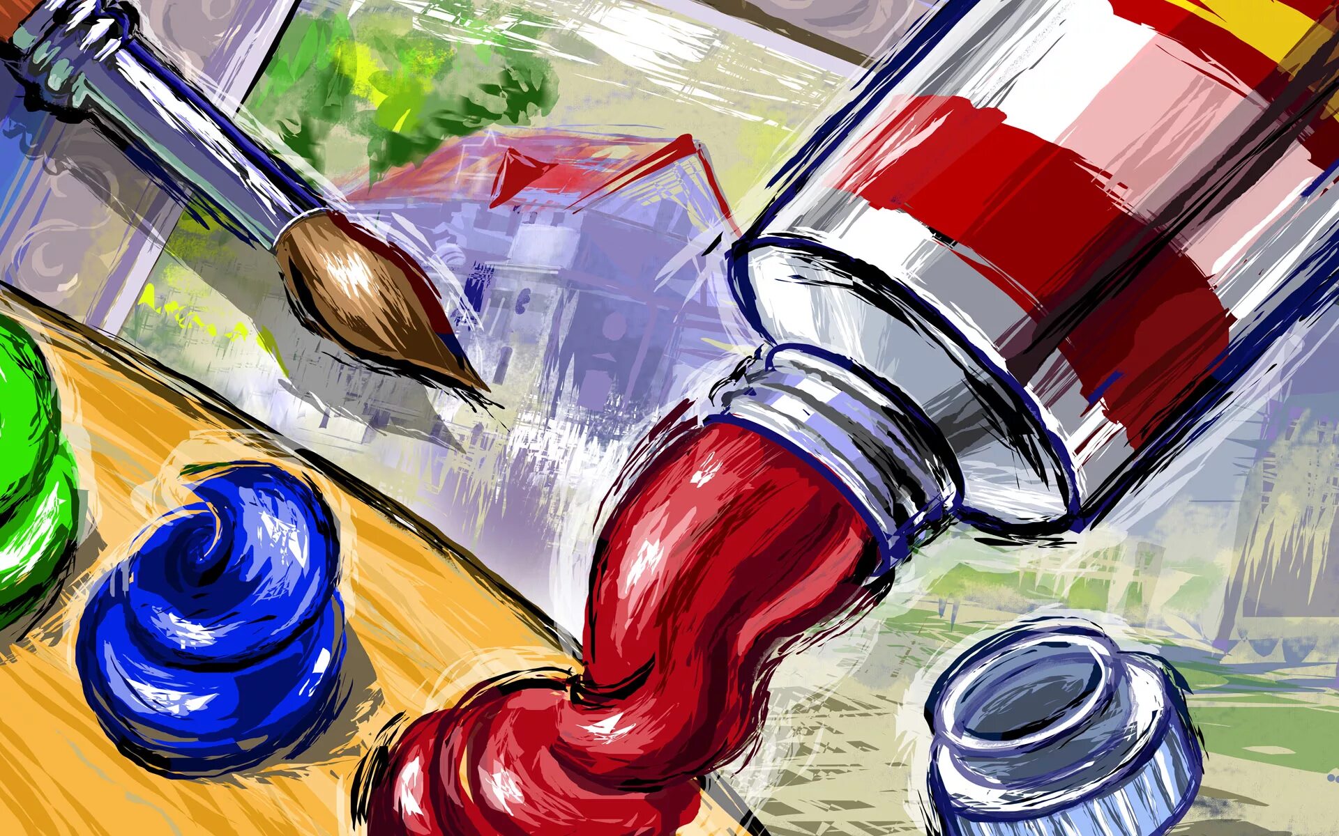 Художественные рисунки красками. Изобразительное искусство в моей жизни. Тематический рисунок. Сюжетная композиция в изобразительном искусстве для детей. Рисунок на тему бытовой жанр.