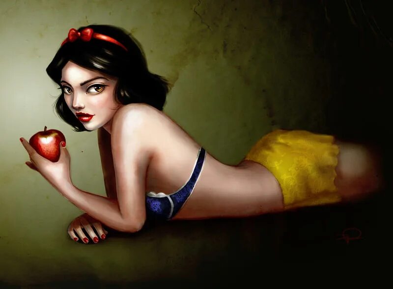 Grimm fairy tales белоснежка. Белоснежка и семь гномов +18. Арт дисней принцессы белоснежки. Скотт кэмпбелл красная шапочка. Скотт кэмпбелл принцессы диснея.