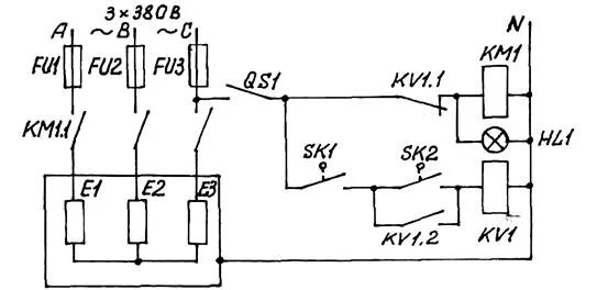 Схема водонагревателя УАП 800. Водонагреватель УАП-400 схема. Схема реле ЭВ-123. Схема пуска Эл. Калорифера.