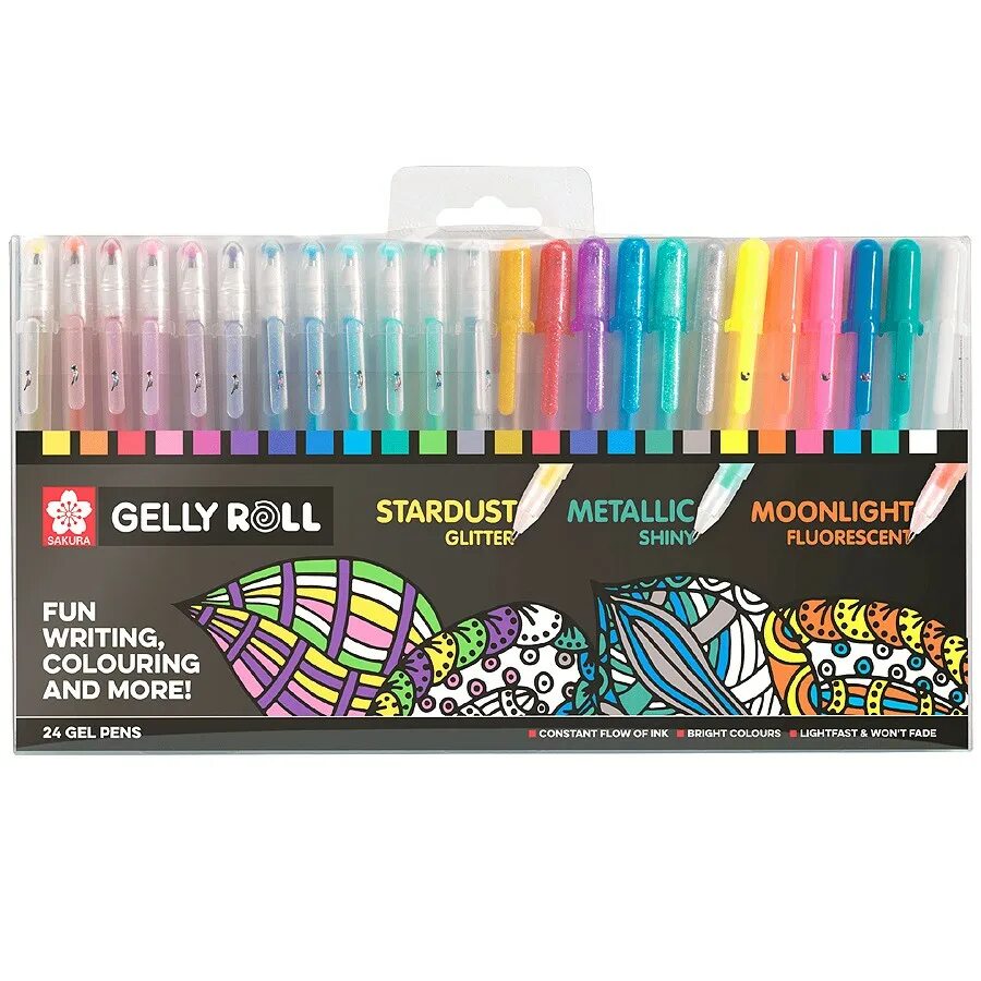 Color pen. 24 pens. Декорирование карандашей фетром. Фломастеры 36 цвет. Ручки гелевые цветные gelly roll 18.