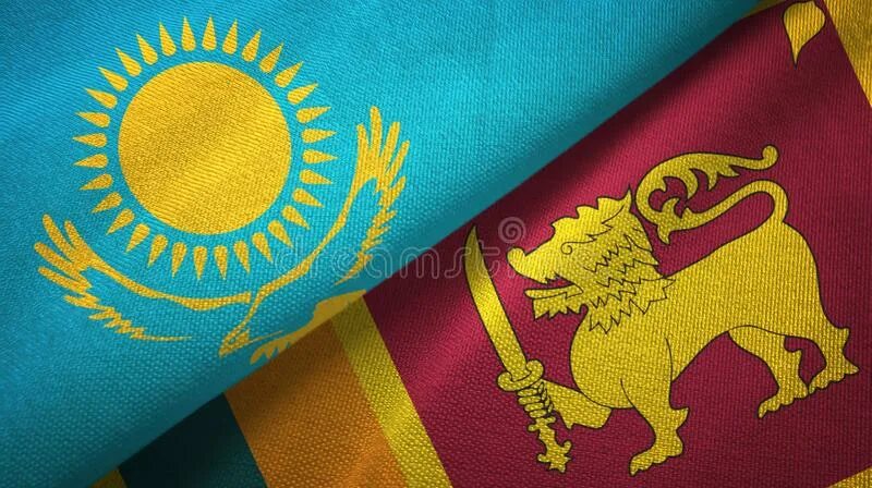 Флаг Шри-Ланки и России. Альтернативный флаг Шри Ланки. Россия Шри Ланка флаги. Казахстан и Индия ткани флагом.