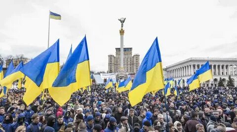 Украинец вышел