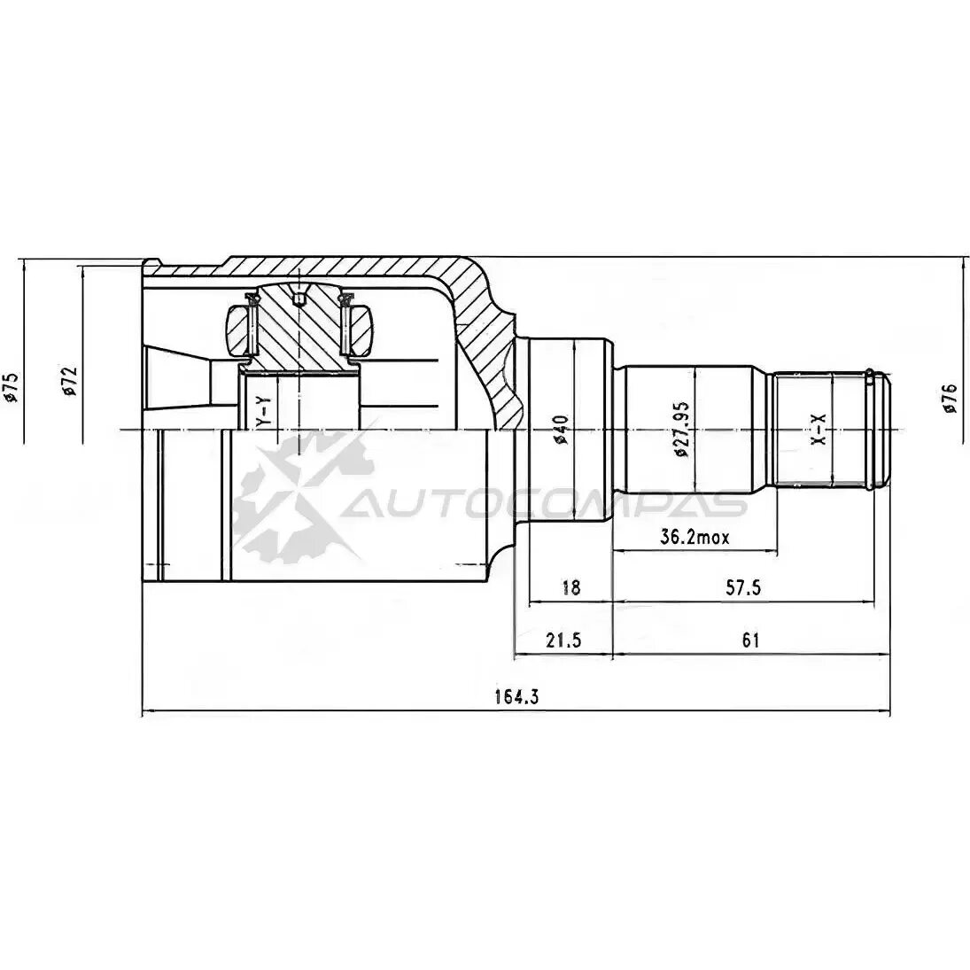 Шрус внутренний Ford Focus 2. Patron pcv1481 - шрус внутренний. Внутренний шрус Форд фокус 2 1.8. Внутренний шрус Форд фокус 2.